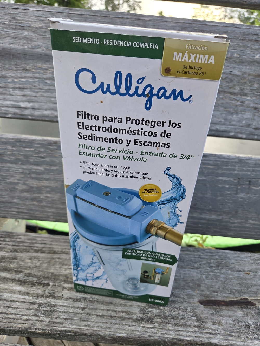 New Culligan HF-360A Whole House Sediment Water Filter System Open Box
